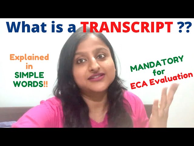 What is a TRANSCRIPT from college ?? | How to get TRANSCRIPTS from college online | YT Shorts