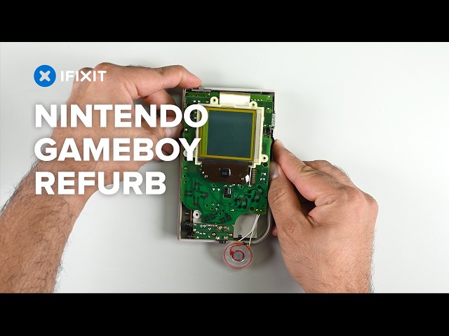 GameBoy Full Teardown & Repair – Step-by-Step Restoration