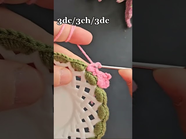 incredible❗️Crochet Edging for Plates | Easy & Elegant DIY #crochet #knitting #diy