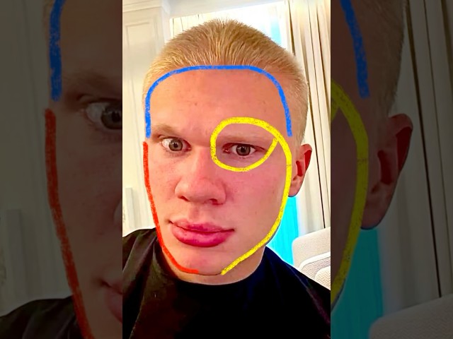 HOW TO DRAW THE ERLING HAALAND STEP BY STEP