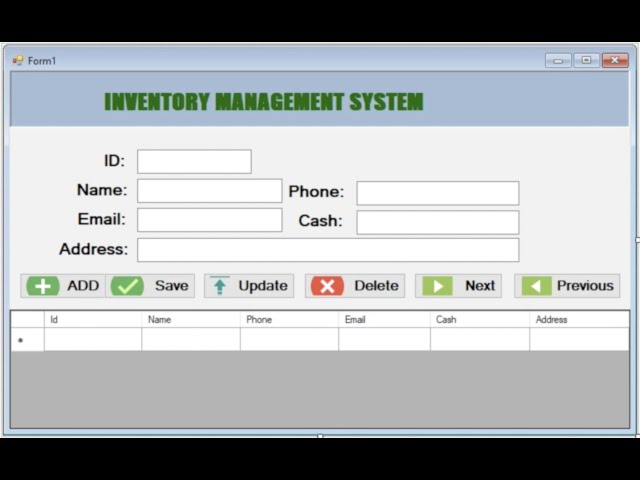 VB.Net Inventory Management System Source Code ( visual basic .net project with mysql database)part3