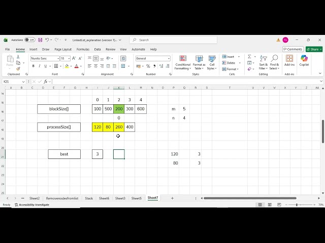 Best Fit Memory Allocation | Memory Management in Operating Systems