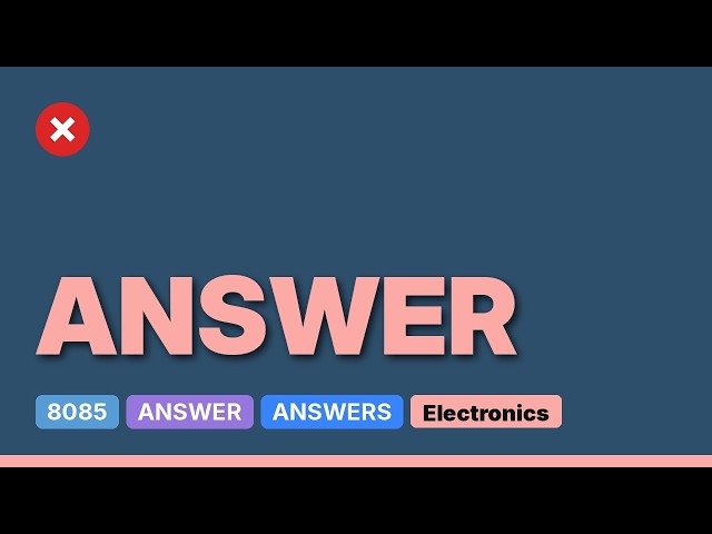 How to determine no of bytes of an instruction of 8085 microprocessor? (2 Solutions!!)