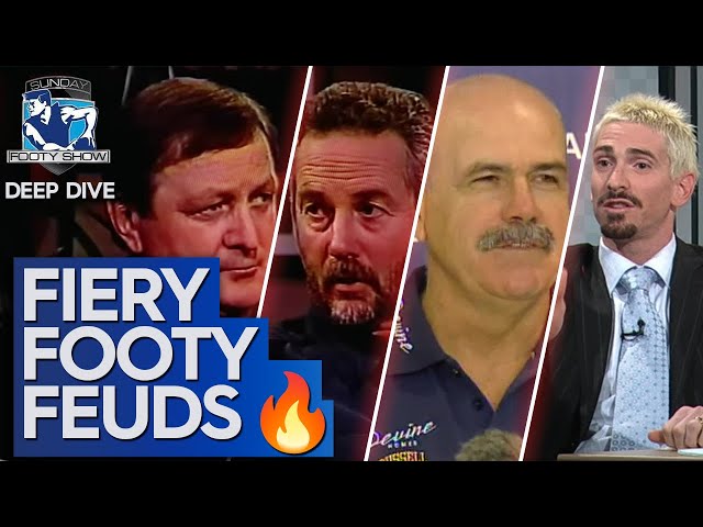 The all-time fieriest spats in footy history (Part 2) 🔥 | Llordo's Deep Dive - Sunday Footy Show