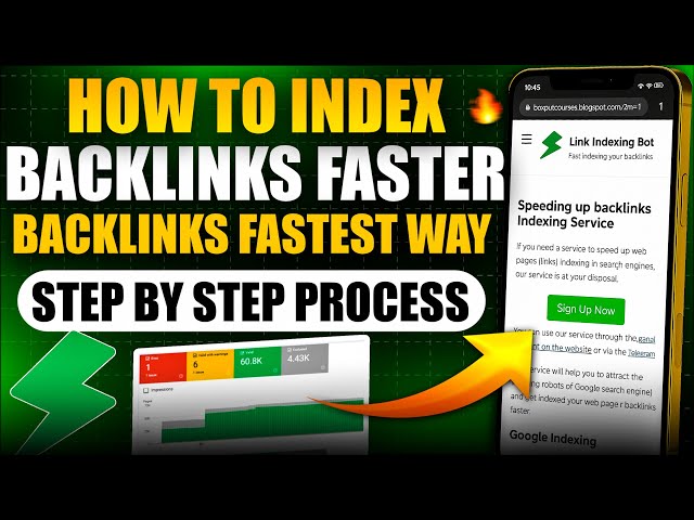 How to Index Backlinks faster | Fastest Way to Index Backlinks in Google ✅