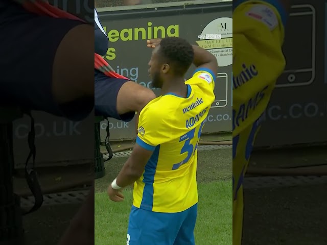 Ebou Adams with a SCREAMER for Portsmouth 🚀