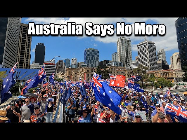 Australia's Anti-Mass Immigration movement. What really happens at a March For Australia