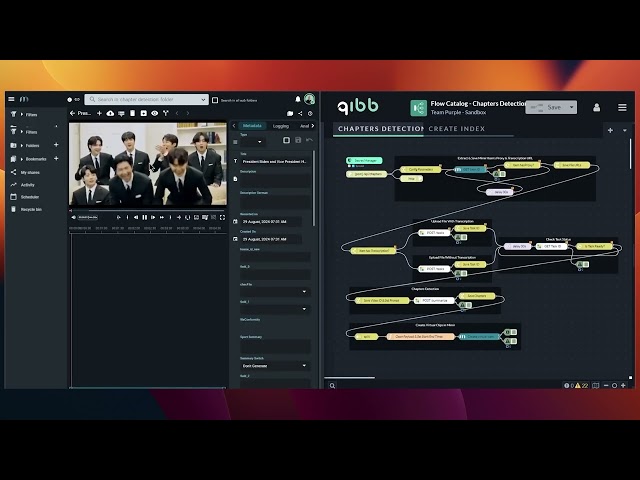 Chapter detection & cutting with qibb | use case