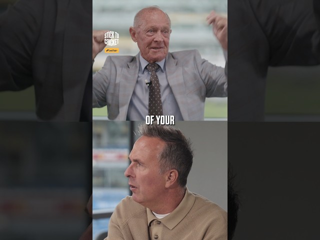How Sir Geoffrey scored his 99th hundred! 😅