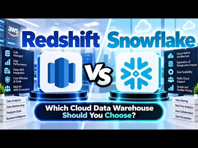 Redshift vs Snowflake | Which Cloud Data Warehouse Should You Choose? | Uplatz