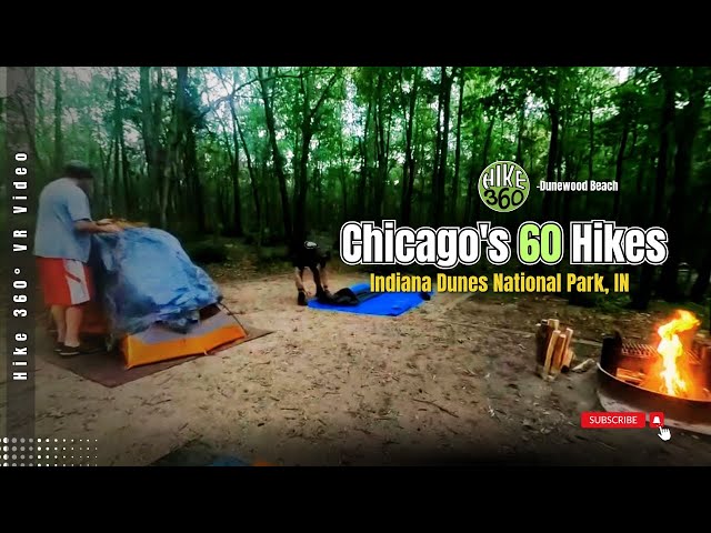 Dunewood Beach, Indiana Dunes National Park, IN - Chicago's 60 Hikes (Hike 360° VR Video)