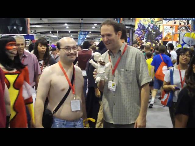 Topless at Comic-Con!