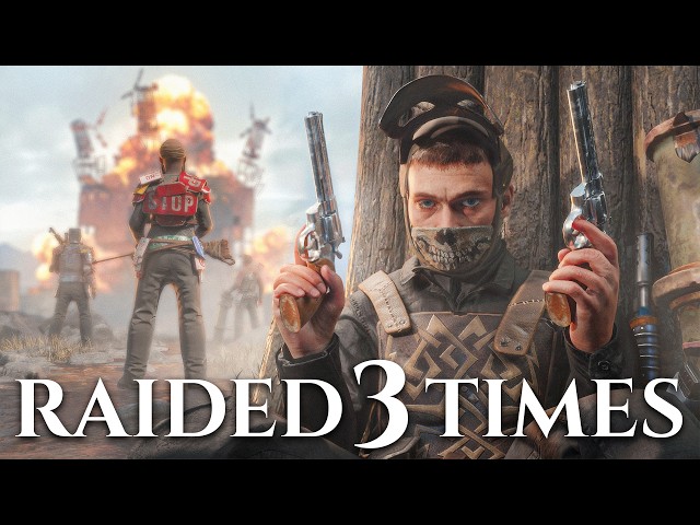 I Played Solo and Made a Clan RAID me 3 times in Rust...