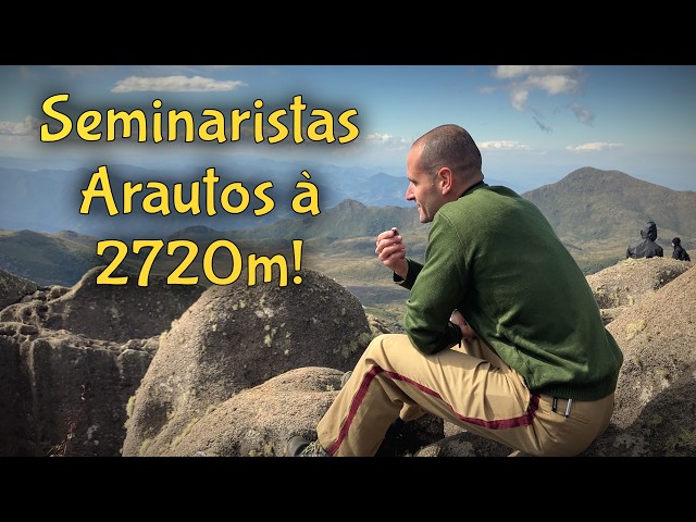 Seminaristas à 2720 metros na Chapada da Lua