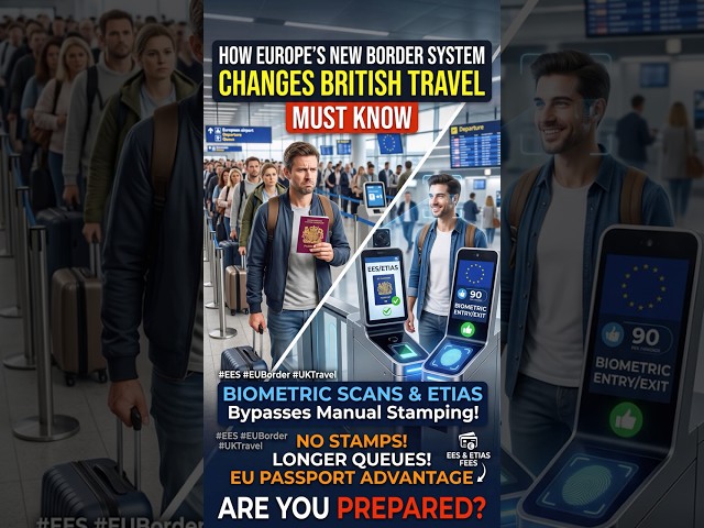 How Europe's New Border System Changes British Travel