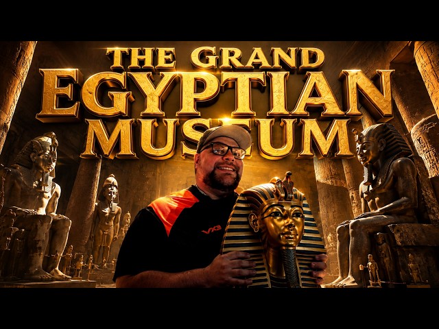 Exploring THE GRAND EGYPTIAN MUSEUM | Egypt’s Greatest Treasure Finally Revealed! 🇪🇬