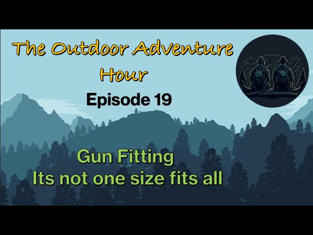 Fitting! Handgun, shotgun to rifle is Key!