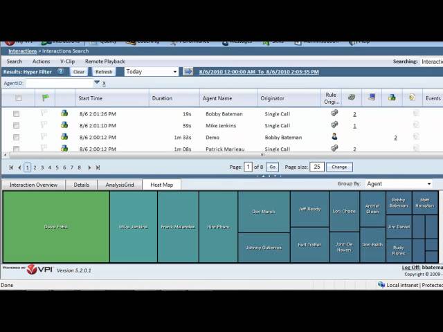 VPI Search and Export Call Recording Demo