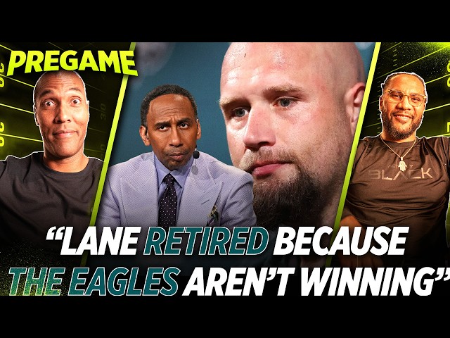 Stephen A. Smith MOCKS Lane Johnson’s Mental Health Issues