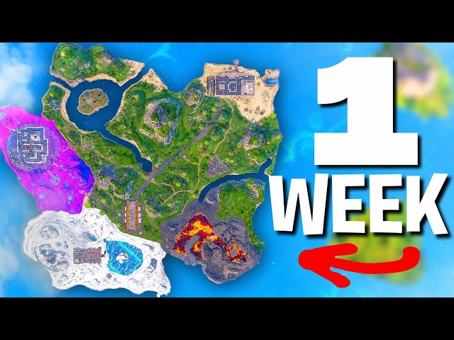 I Made a Battle Royale Map in 1 WEEK (Fortnite Creative)