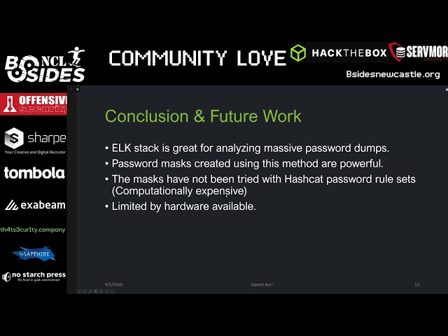 BSidesNCL 2020 - Life's a breach: Modern data breach reporting with Sencode breaches - @SencodeCS