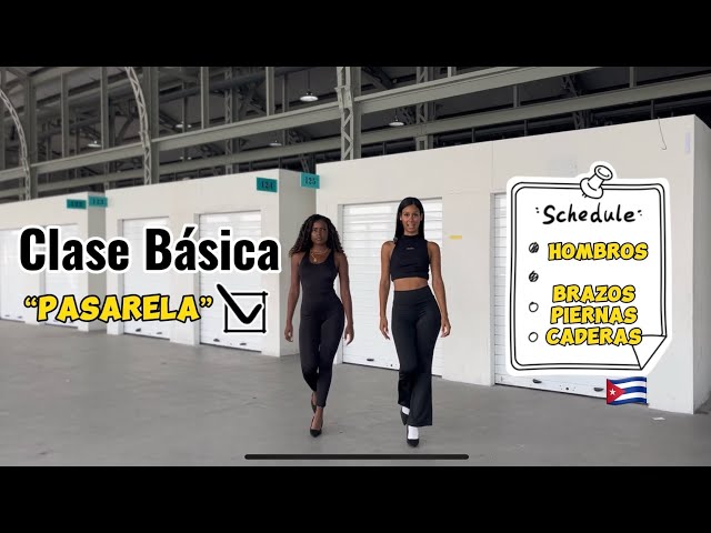 Clase Básica de Pasarela.👠Aprende a modelar🌟Còmo ser modelo de pasarela .
