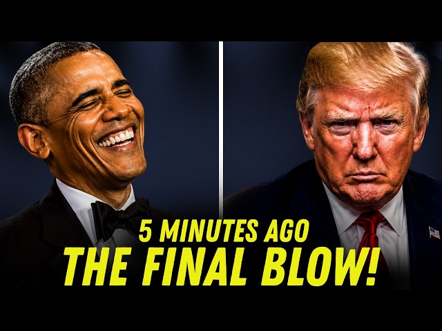 Trump’s Final Strike The Secret War Against Obama’s Legacy!
