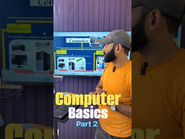 Computer Basics |Part 2 -Hardware and Software knowledge