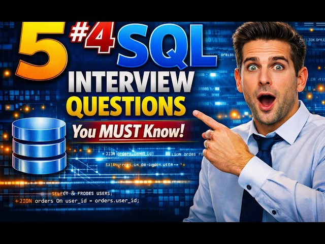 🔥 5 SQL Interview Questions That’ll Blow Your Mind! | Get Hired Fast 🚀