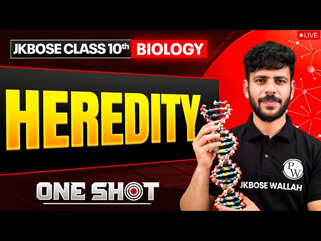 JKBOSE Class 10th Biology | Heredity | ONE SHOT Series 🎯 | JKBOSE Wallah