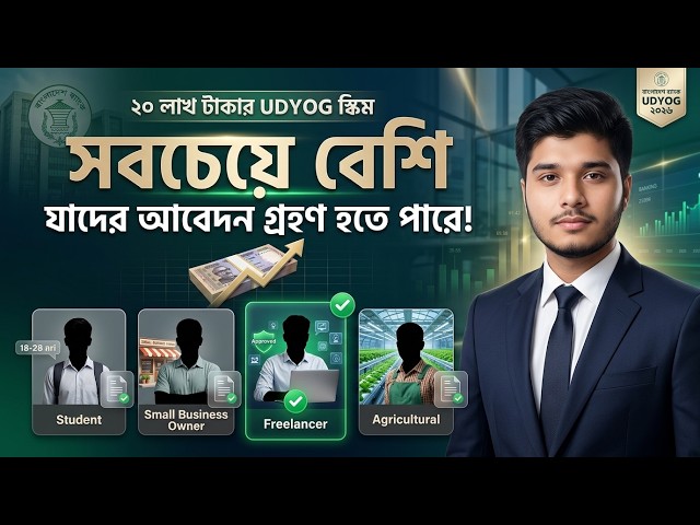 UDYOG স্কিমে কার আবেদন গ্রহণ হওয়ার সম্ভাবনা বেশি? ২০ লাখ টাকার ঋণ সহায়তার আসল যোগ্যতা জানুন