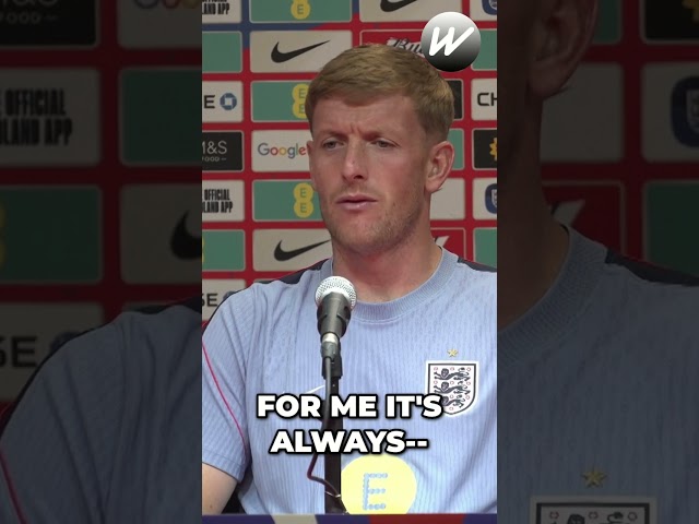 Pickford on Facing Messi #shorts