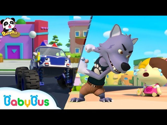 คุณหมาป่าตัวร้าย | เอาลูกอมคืนมานะ | รถซ่อมแซม | เพลงเด็ก | เบบี้บัส | Kids Song | BabyBus