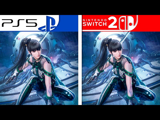 Stellar Blade | Switch 2 vs PS5 | Graphics Comparison