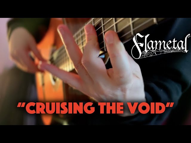 "Cruising the Void" Ben Woods FLAMETAL - Flamenco Guitar - Nylocaster