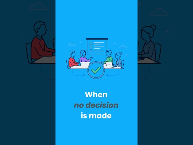 Why Do Project Meetings End Without a Decision?