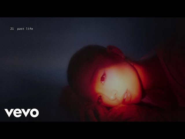 Ariana Grande - past life (lyric visualizer)