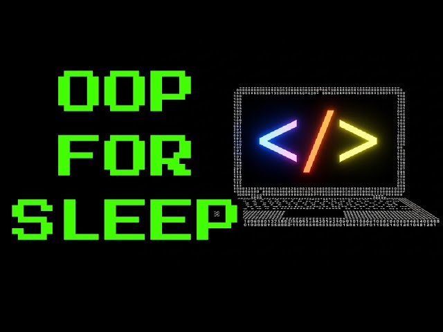 OOP Object Oriented Programming: Fall Asleep to Boring Facts for Sleep| Programming/Coding