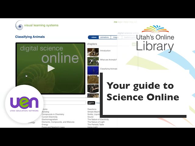 Your Guide to Science Online - Utah's Online Library