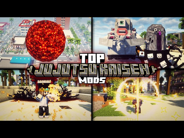 Top 10 Minecraft Jujutsu Kaisen Mods in 2026!