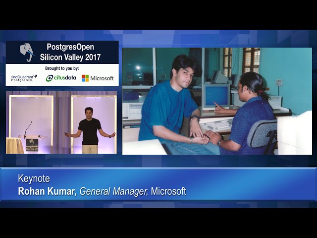 Keynote - Rohan Kumar, General Manager, Microsoft