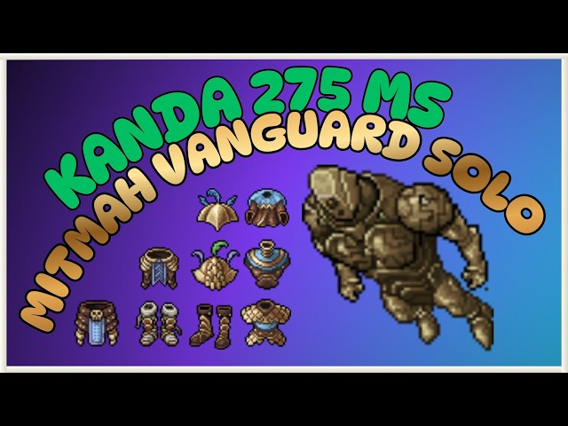 Tibia Mitmah Vanguard - 275 MS SOLO -  BEST XP BOSS - 675k XP - 225%