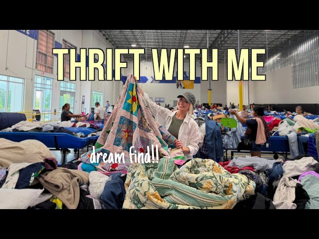 THRIFT WITH ME at the GOODWILL BINS (again lol) | a dream find!