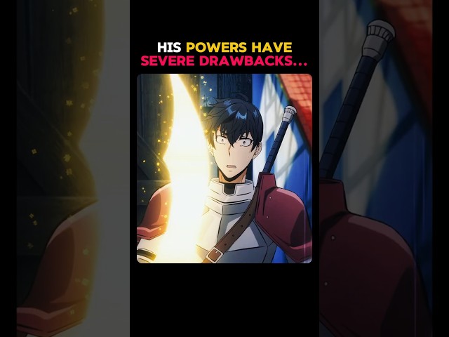 His powers have severe drawbacks 💩💀