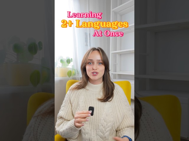 How to learn 2+ languages at once #thepolygloteffect #languagelearning #polyglot