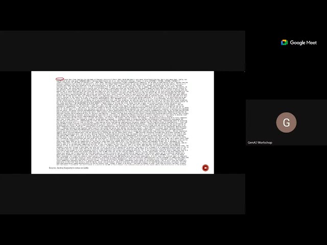 GenAI Workshop Session - 2