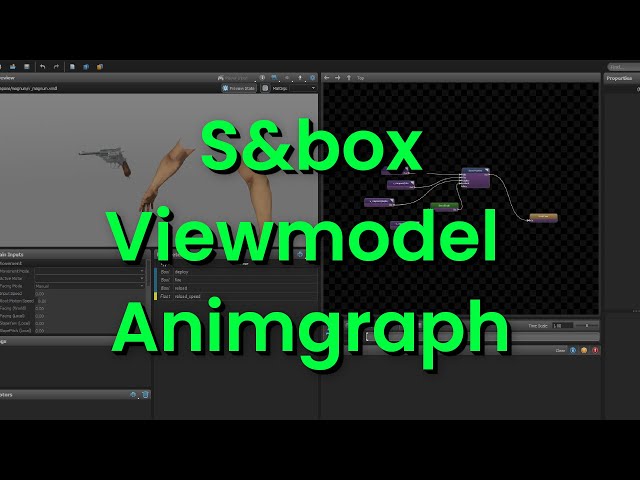 How to make a Viewmodel Animgraph in S&box