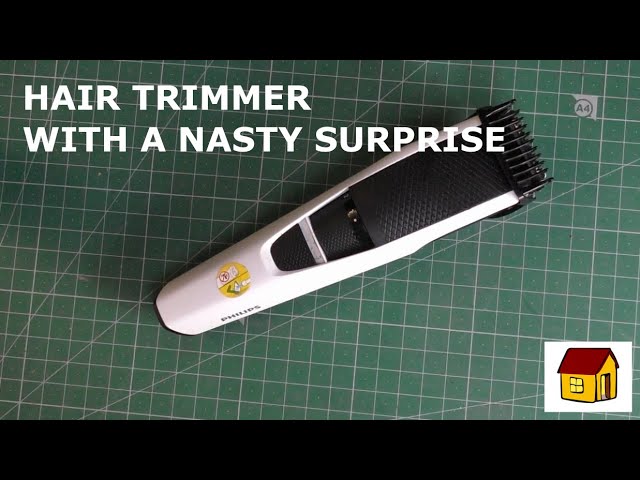 A tear down of a hair trimmer that reveals a nasty surprise.