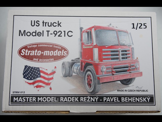 Diamond T-921C,  STRATO-MODELS, 1/25, STRM 012