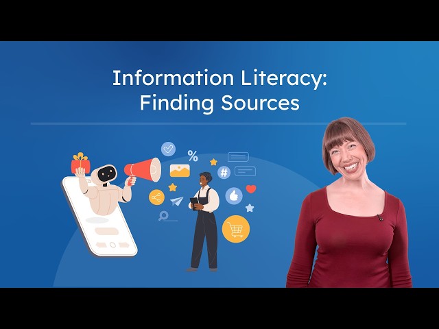 Information Literacy - How To Find Online Sources for Research
